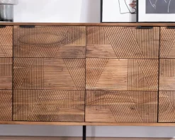 Enfilade 4 portes en acacia 