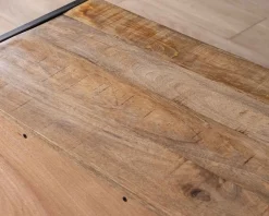 Enfilade industrielle 200 cm en manguier et métal 