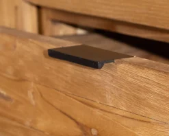 Enfilade rétro en teck naturel recyclé 