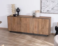 Enfilade style épuré en manguier massif 