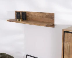 Etagère minimaliste en acacia "Baltik" 100 cm
