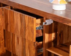 Grand bahut 180 cm en bois de palissandre "Rosewood"