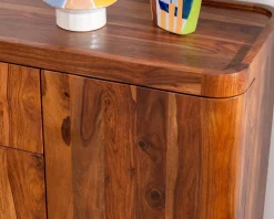Grand bahut 180 cm en bois de palissandre 