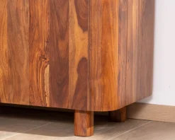 Grand bahut 180 cm en bois de palissandre 