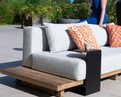 Grand canapé modulaire 5 places de jardin 