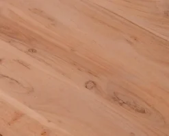 Grande table à manger plateau 280 cm acacia massif et pieds métal 