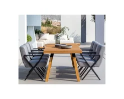 Grande table outdoor en teck massif 240 cm 