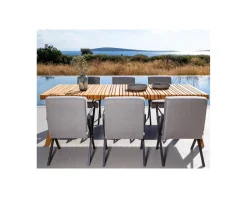 Grande table outdoor en teck massif 240 cm 