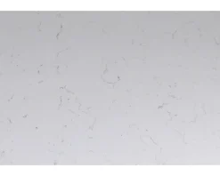 Îlot central bois et quartz blanc avec coin repas 