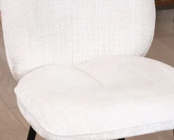 Lot de 2 chaises de repas confort style scandinave 