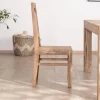Lot de 2 chaises de repas en palissandre "Kalanohé"