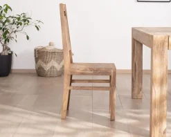 Lot de 2 chaises de repas en palissandre "Kalanohé"