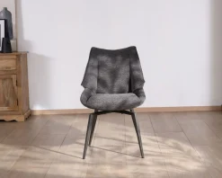 Lot de 2 chaises de repas contemporaines design 