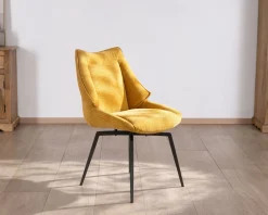 Lot de 2 chaises de repas design vintage 