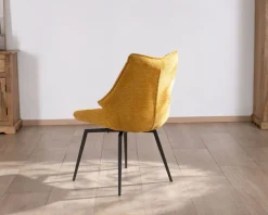 Lot de 2 chaises de repas design vintage 