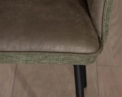 Lot de 2 chaises de repas look rétro 