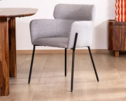 Lot de 2 chaises de repas contemporaines 