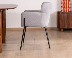 Lot de 2 chaises de repas contemporaines 