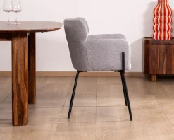 Lot de 2 chaises de repas contemporaines 