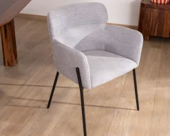 Lot de 2 chaises de repas contemporaines 