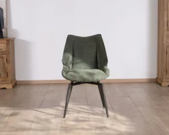 Lot de 2 chaises de repas design et enveloppantes 