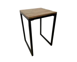 Mange-debout carré en bois exotique 70x70 cm "Garden"