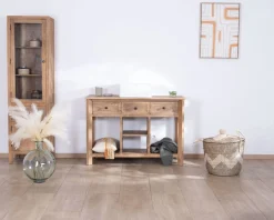 Meuble avec vasque simple à poser 120 cm 
