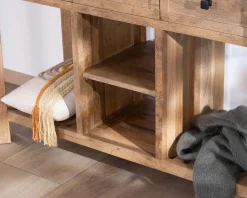Meuble avec vasque simple à poser 120 cm 