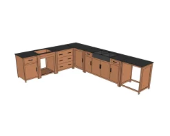 Meuble bas de cuisine pour lave-vaisselle 