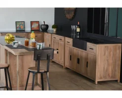 Meuble bas de cuisine pour lave-vaisselle 