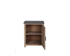 Meuble bois massif de cuisine 1 porte "Grand Chef"