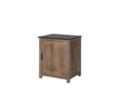 Meuble bois massif de cuisine 1 porte 