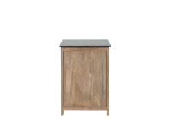 Meuble bois massif de cuisine 1 porte 