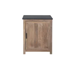 Meuble bois massif de cuisine 1 porte 