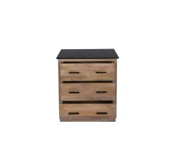 Meuble de cuisine 3 tiroirs casserolier 