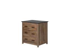Meuble de cuisine 3 tiroirs casserolier 
