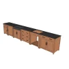 Meuble de cuisine bois massif 1 porte 1 tiroir "Grand Chef"