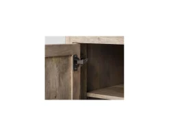 Meuble de cuisine bois massif 1 porte 1 tiroir 