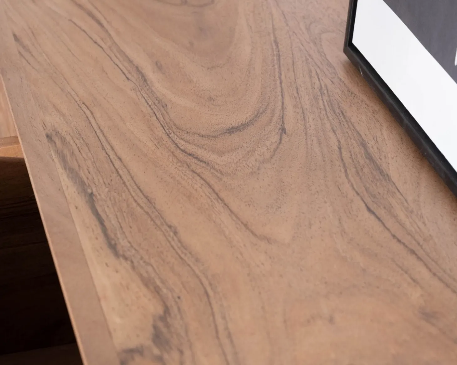 Meuble de rangement bas 160 cm avec tiroirs "Uky" design contemporain esprit rétro