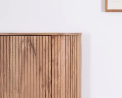Meuble de rangement design rétro "Bopee" étagères avec éclairage LED
