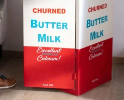 Meuble de rangement original brique de lait Tetra Pack "Crazy"
