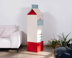 Meuble de rangement original brique de lait Tetra Pack 