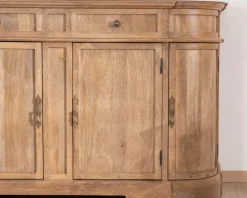Meuble de salle de bain deux vasques bois et quartz 150cm 