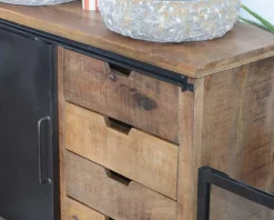 Meuble de salle de bain porte coulissante "Caractère"