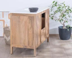 Meuble de salle de bain simple vasque 120 cm 
