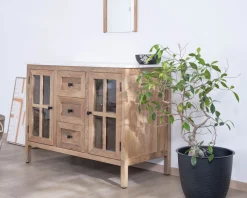 Meuble de salle de bain simple vasque 120 cm 