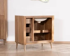 Meuble simple vasque 90 cm 