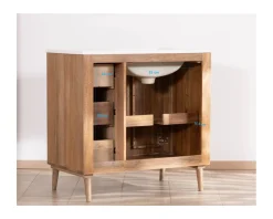 Meuble simple vasque 90 cm 