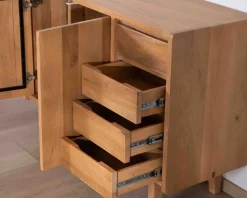 Meuble sous vasque 120 cm avec portes et tiroirs 