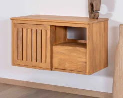 Meuble sous vasque à suspendre 90 cm 
